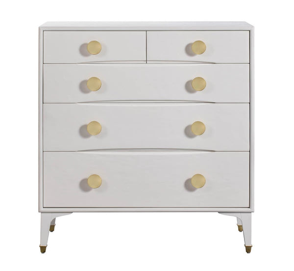 Divine White Chest - hollywood-glam-furnitures