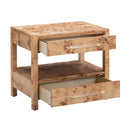 Brandyss Burl Nightstand