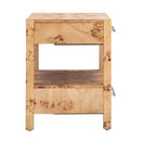 Brandyss Burl Nightstand