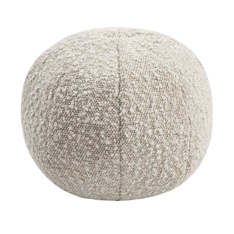 Boba 9" Beige Bouclé Pillow