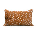 Amber 20" Genuine Goatskin Lumbar Pillow