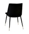 Evora Velvet Chair - Silver Legs - Set Of 2