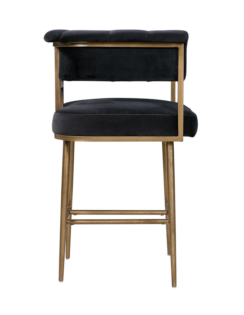 Astrid Velvet Counter Stool