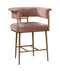 Astrid Velvet Counter Stool