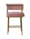 Astrid Velvet Counter Stool