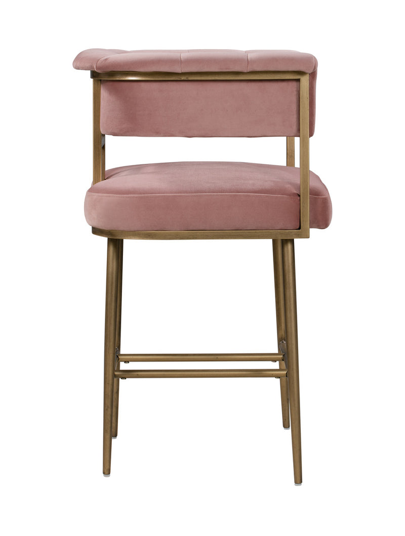 Astrid Velvet Counter Stool