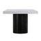 Nova White Lacquer Dining Table