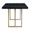 Mason Black 95" Dining Table