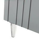 Deco Grey Lacquer Buffet - hollywood-glam-furnitures