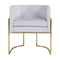 Giselle Velvet Dining Chair - Gold Frame