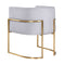 Giselle Velvet Dining Chair - Gold Frame