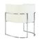 Giselle Velvet Dining Chair - Silver Frame