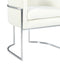 Giselle Velvet Dining Chair - Silver Frame