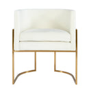 Giselle Velvet Dining Chair - Gold Frame