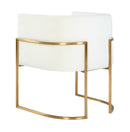 Giselle Velvet Dining Chair - Gold Frame