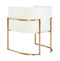 Giselle Velvet Dining Chair - Gold Frame