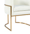 Giselle Velvet Dining Chair - Gold Frame