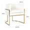 Giselle Velvet Dining Chair - Gold Frame