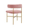Kim Performance Velvet Chair