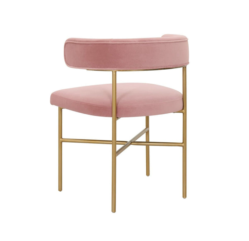 Kim Performance Velvet Chair