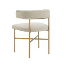 Kim Performance Velvet Chair