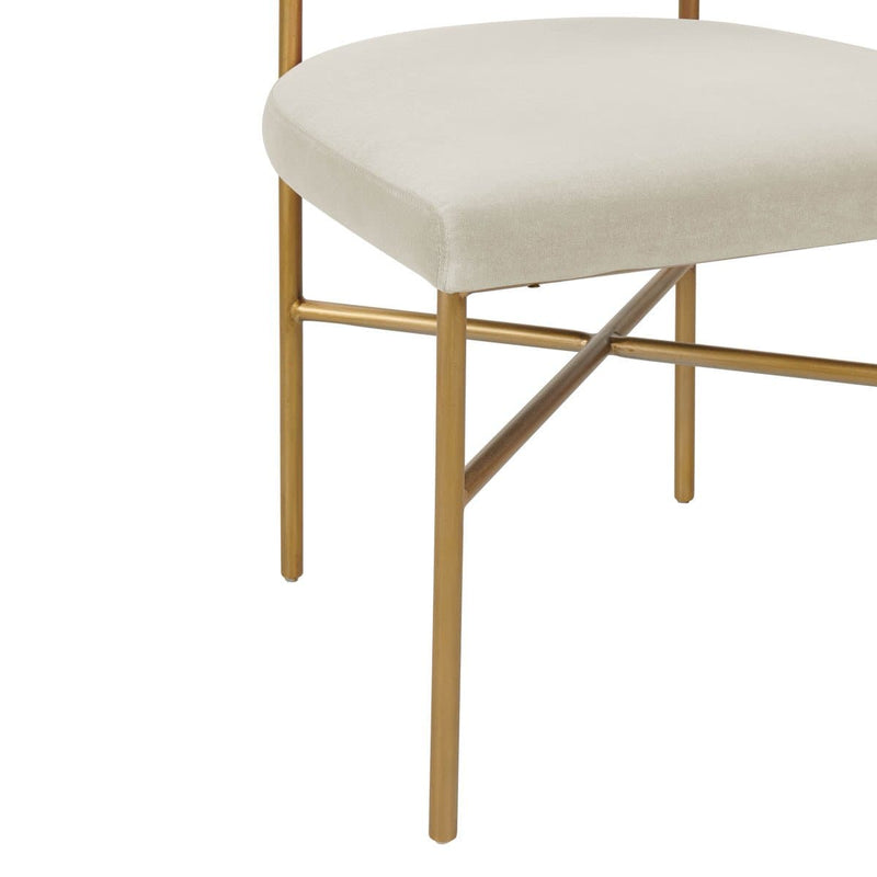 Kim Performance Velvet Chair