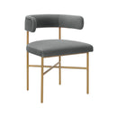 Kim Performance Velvet Chair