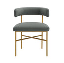 Kim Performance Velvet Chair