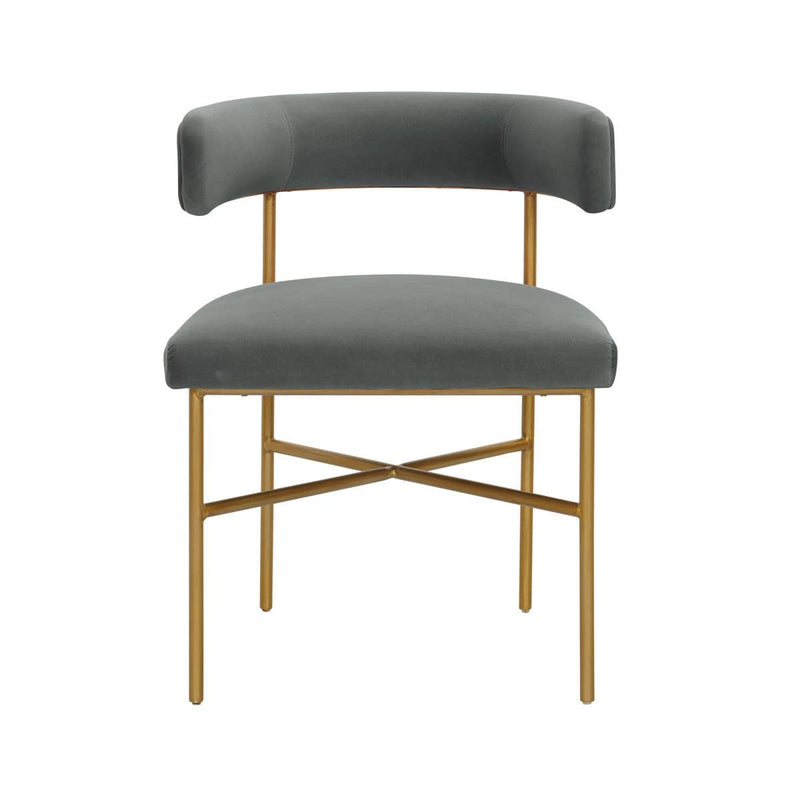 Kim Performance Velvet Chair