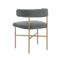 Kim Performance Velvet Chair