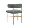 Kim Performance Velvet Chair