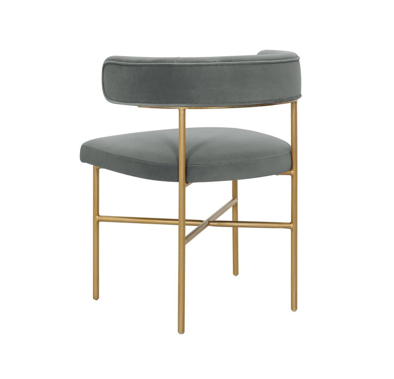 Kim Performance Velvet Chair