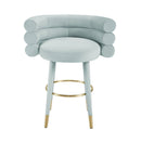 Betty  Velvet Counter Stool