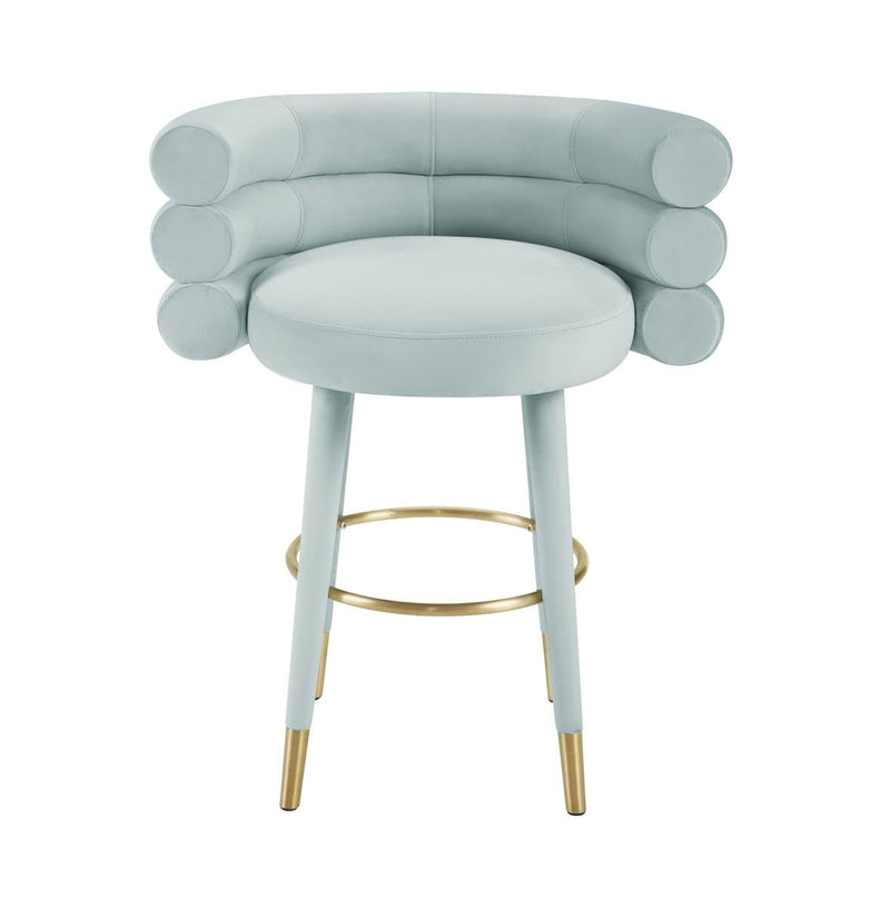 Betty  Velvet Counter Stool