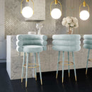 Betty  Velvet Counter Stool