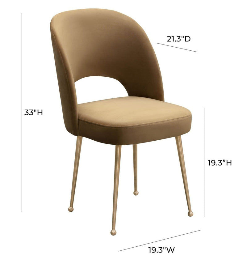 Swell  Velvet Chair