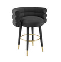 Betty  Velvet Counter Stool