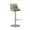 Reagan Silver Adjustable Stool