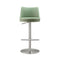 Reagan Silver Adjustable Stool