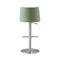 Reagan Silver Adjustable Stool