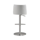 Reagan Silver Adjustable Stool