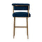 Astrid Velvet Bar Stool