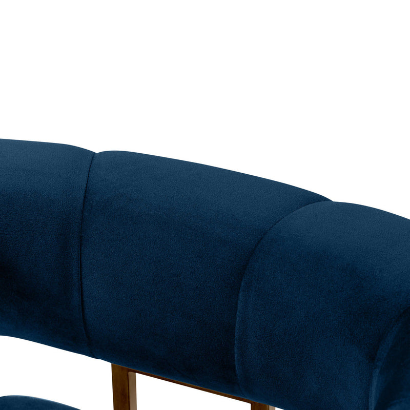 Astrid Velvet Bar Stool