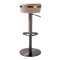 Astro Woven Vegan Leather Adjustable Stool