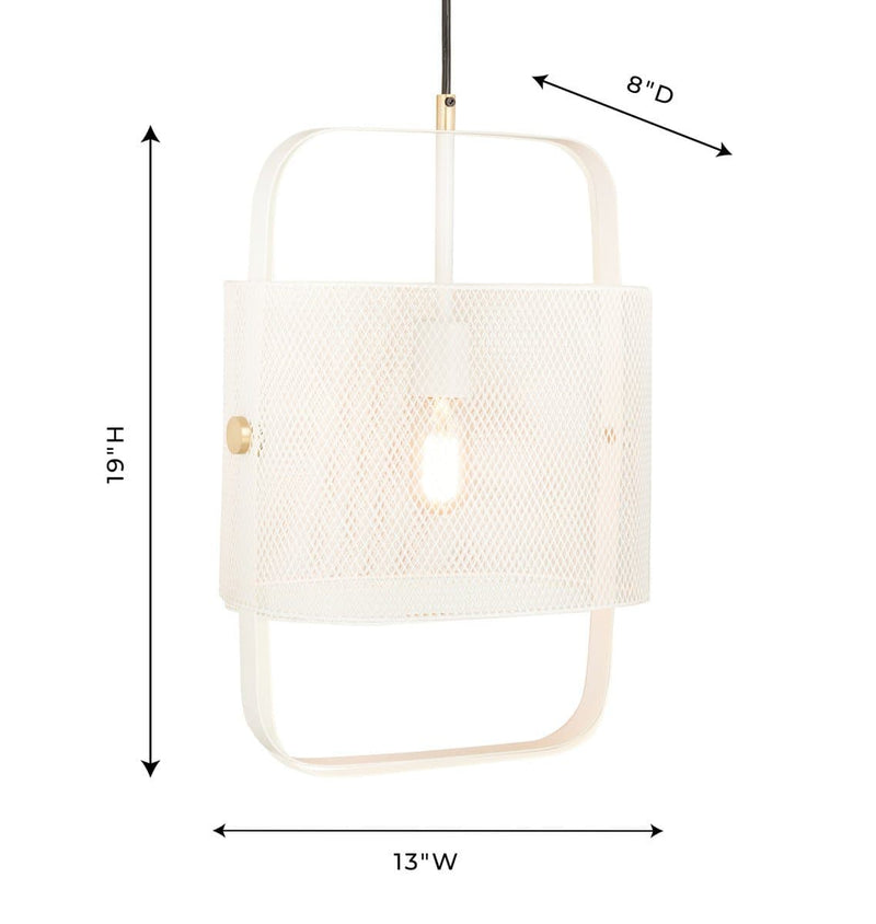 Klaus White Pendant