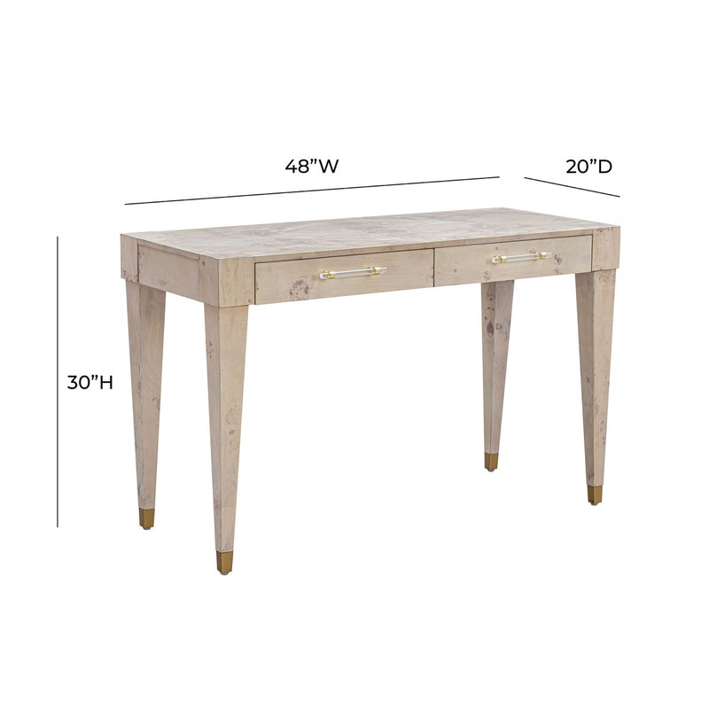 Brandyss Burl Work Desk