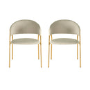 Lara Cream Dining Chair - Set of 2