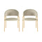 Lara Cream Dining Chair - Set of 2