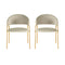 Lara Cream Dining Chair - Set of 2