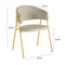 Lara Cream Dining Chair - Set of 2